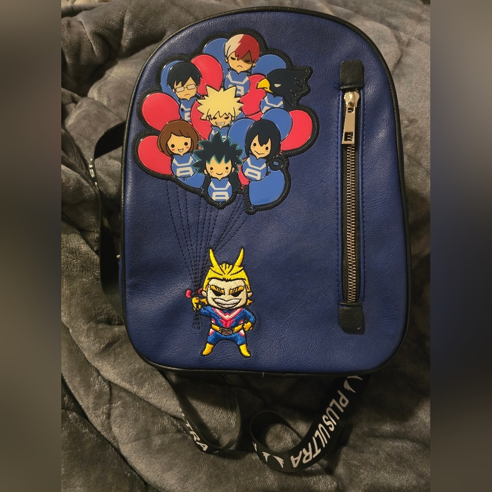 Rare My Hero Academia Chibi Balloons Mini Backpack